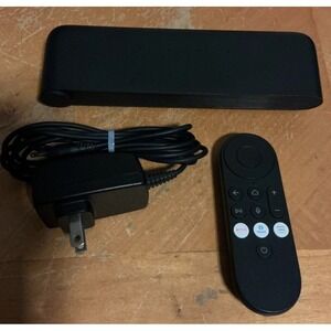 Facebook/Meta Portal TV Black Media Streamer Video Calling Voice Control Remote